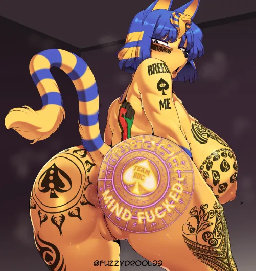 More Blacked Ankha!