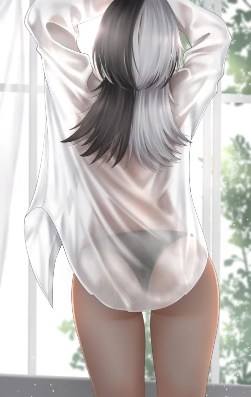 Morning stretch with Shiori [Hololive]
