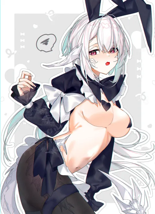 Reverse Bunny Au Ra [Final Fantasy XIV]