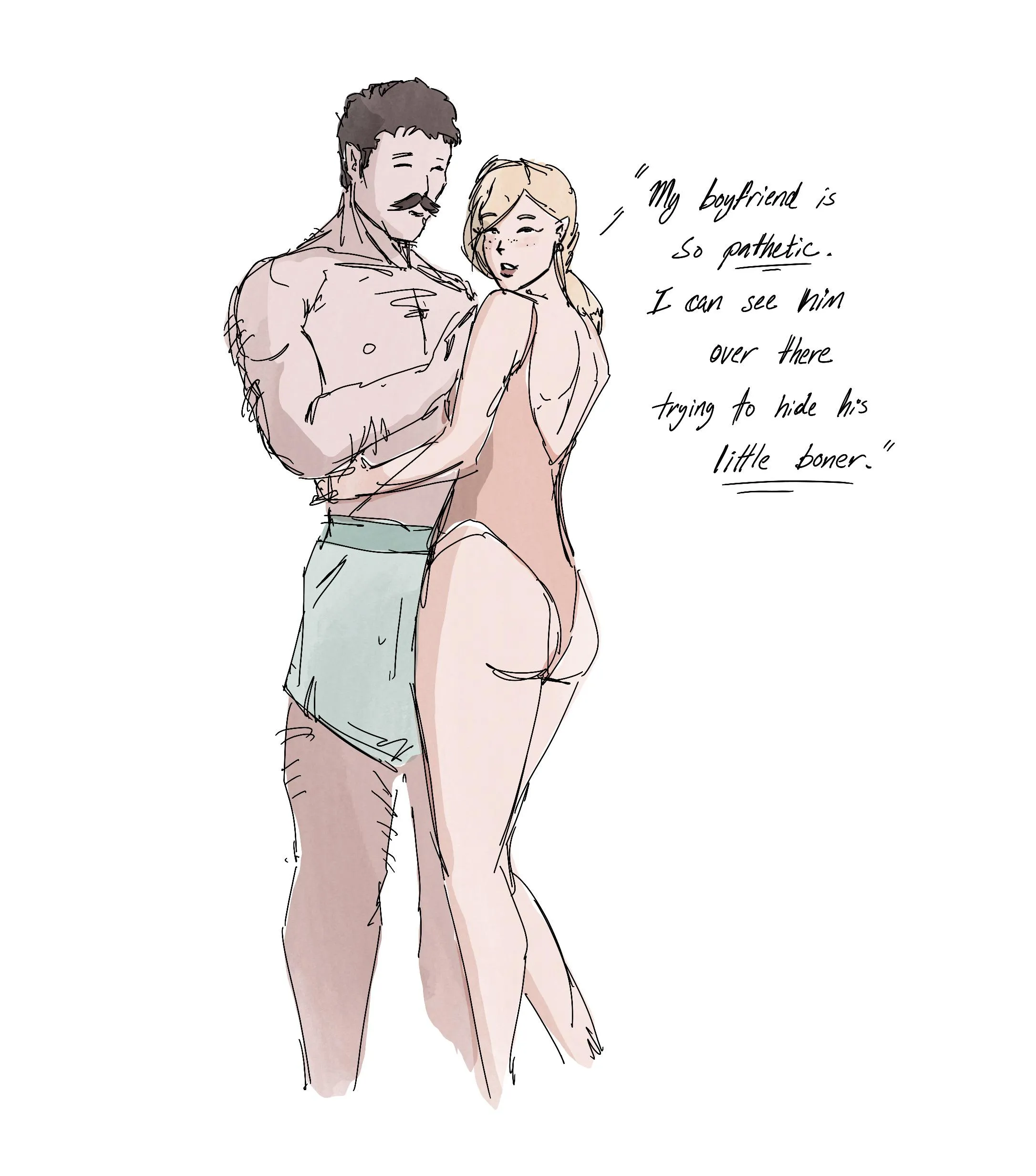 Thought you guys might like this sketch I made.