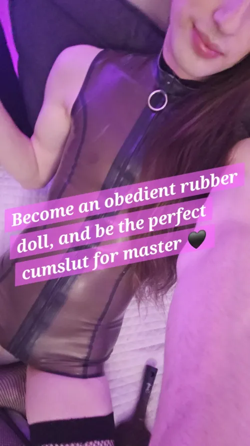 Who needs a rubber doll?