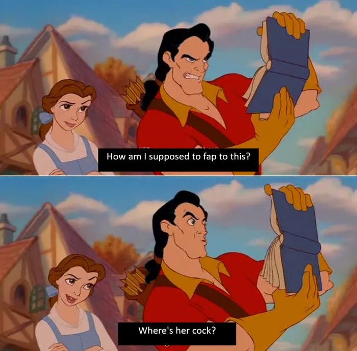 Trying to nut to non-futa hentai be like: