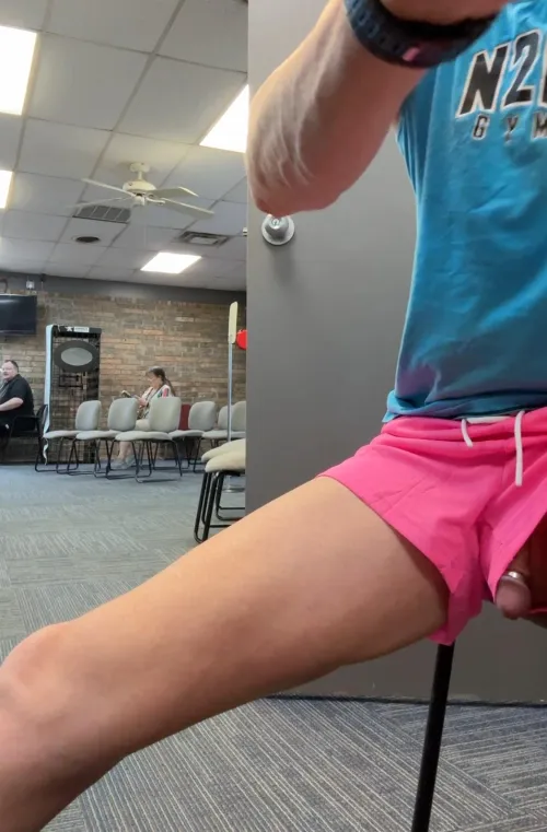 Hanging out at the DMV