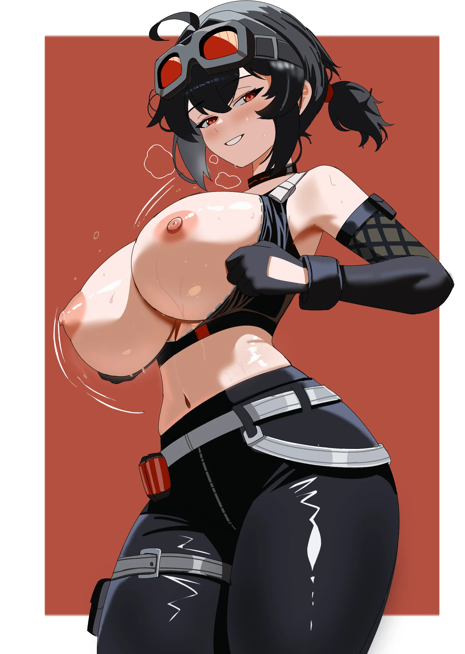 Showing you the goods