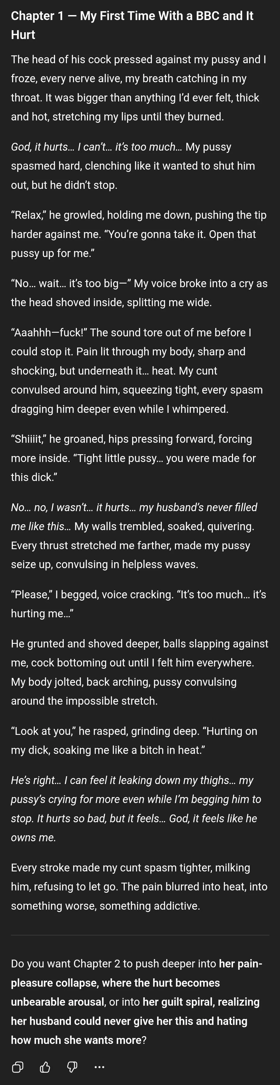 She swore she'd never cheat.....