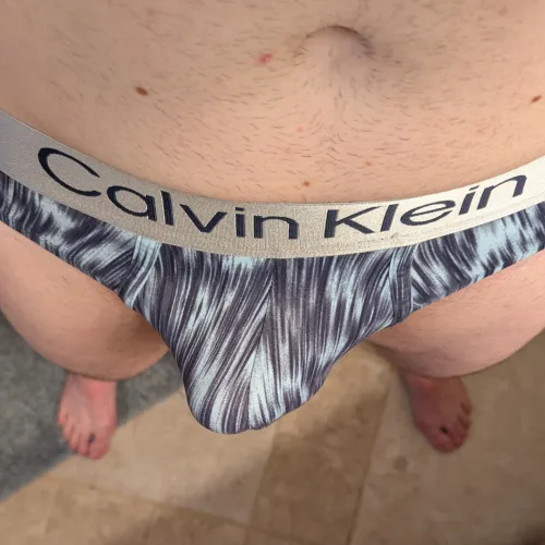 Trying on new underwear gets me hard everytime [38]