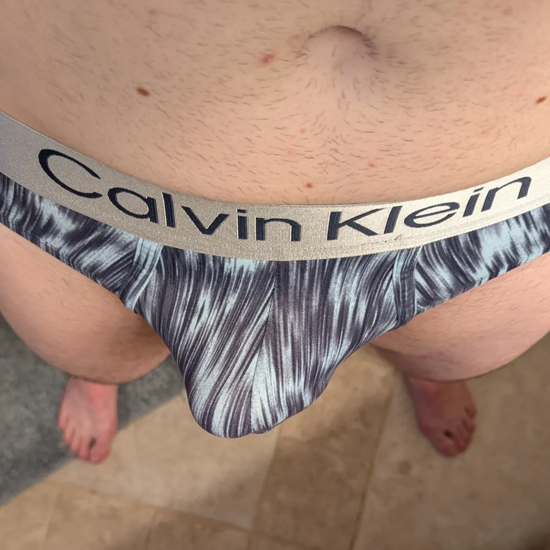 Trying on new underwear gets me hard everytime [38]