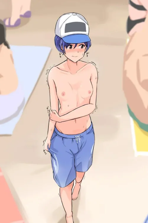 man swimsuit challenge