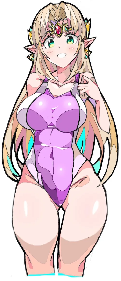 Zelda (Empe0317 on Pixiv) [Super Smash Bros Ultimate]