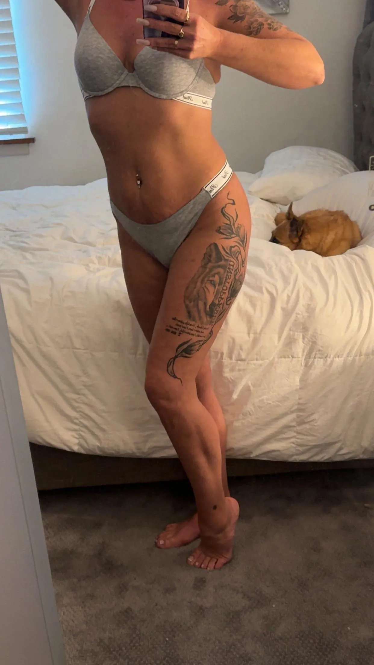 Been at the gym twice a week for a month 🤣🤣