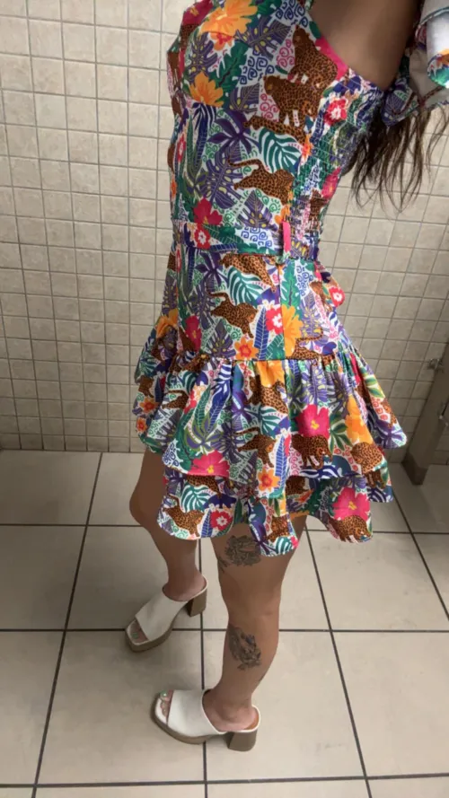 Fun dress today for work!