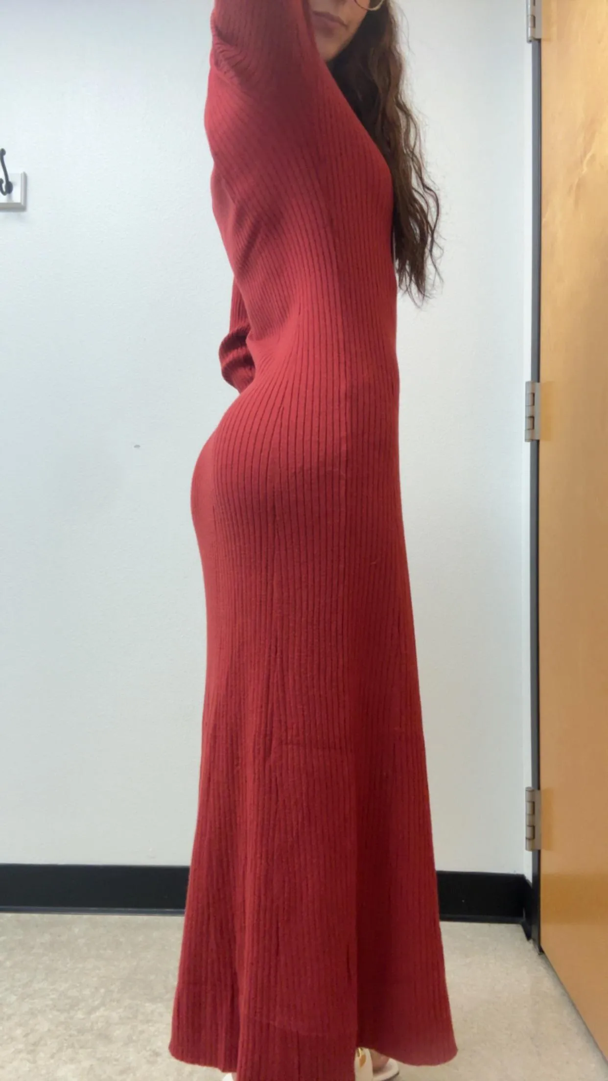 I love the way this dress drapes my body