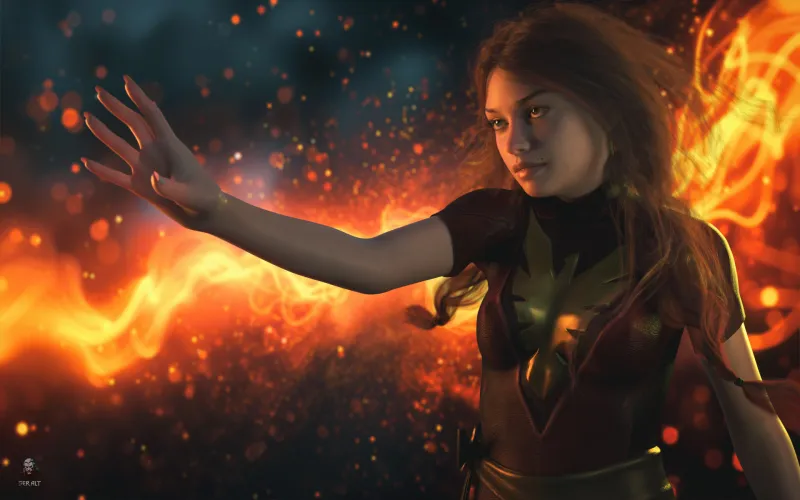 Nami Dark Phoenix - By Geralt From Rivia