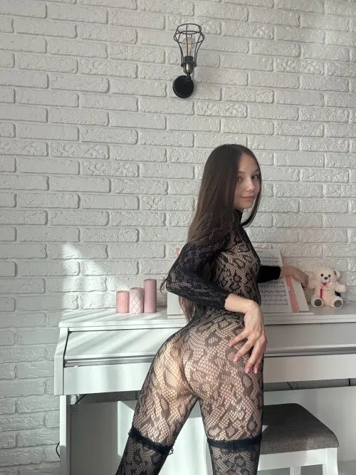 sweet but is bored while being spanked