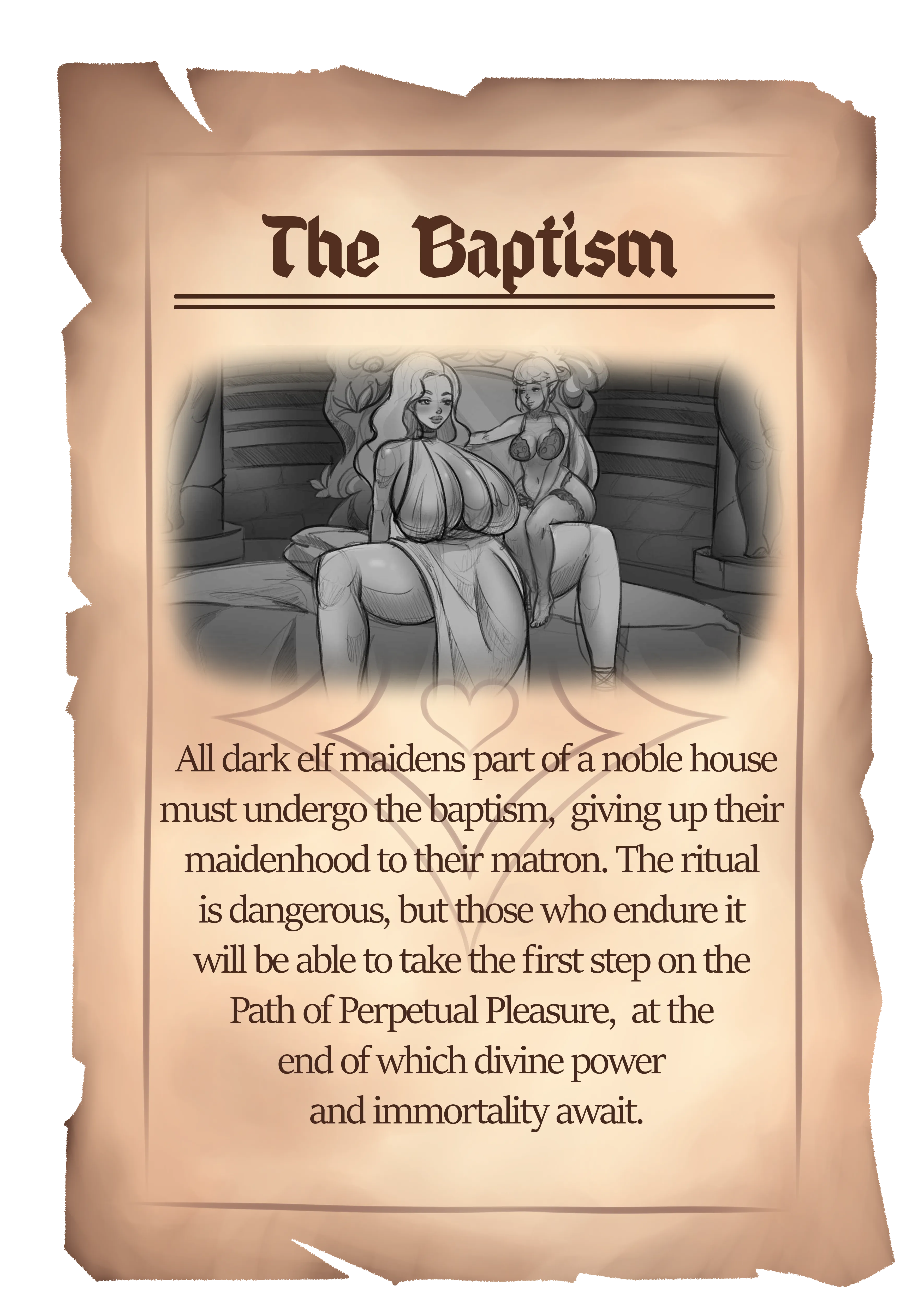 The Baptism (Queen of Phalli) (Satyr Games)