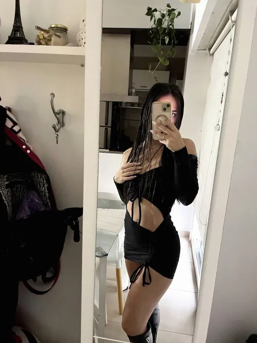 Too tight to hide how wet I am