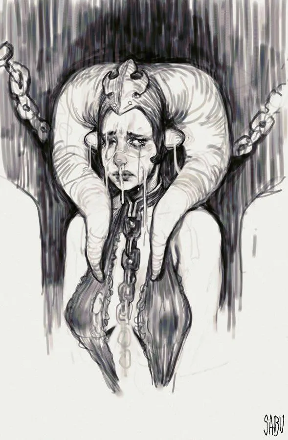 Oola chained (The Sabu)