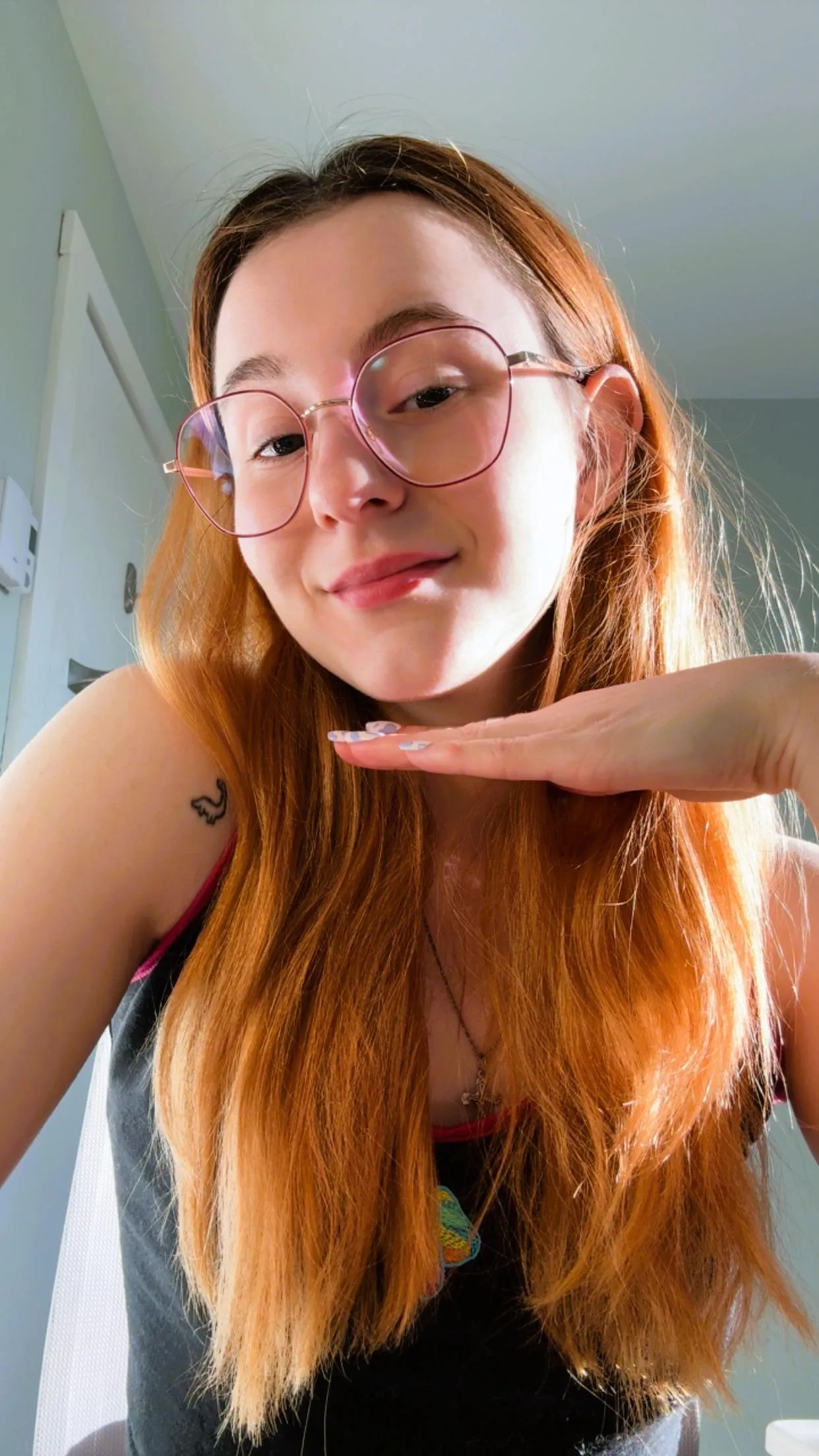 A bright, sunny day spent at home