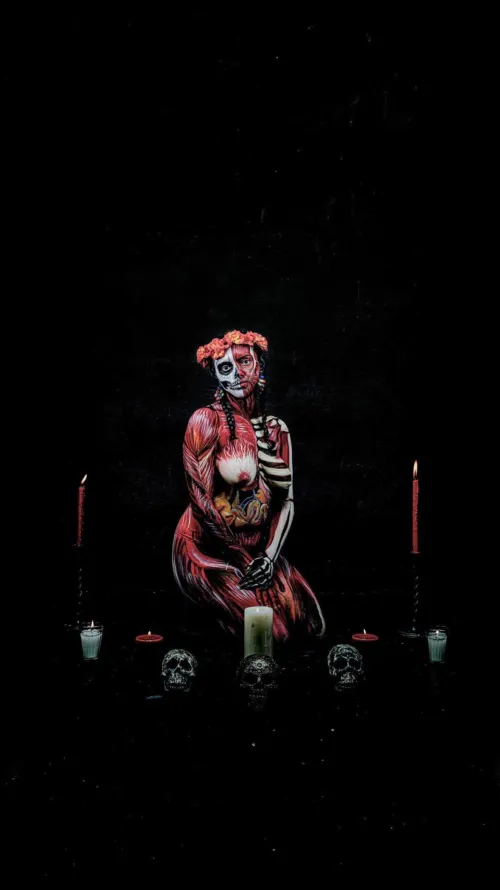 Catrina body paint nsfw