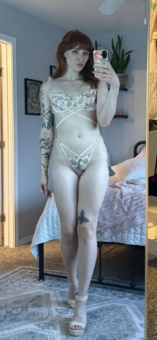 Caught you staring at my tummy [img]