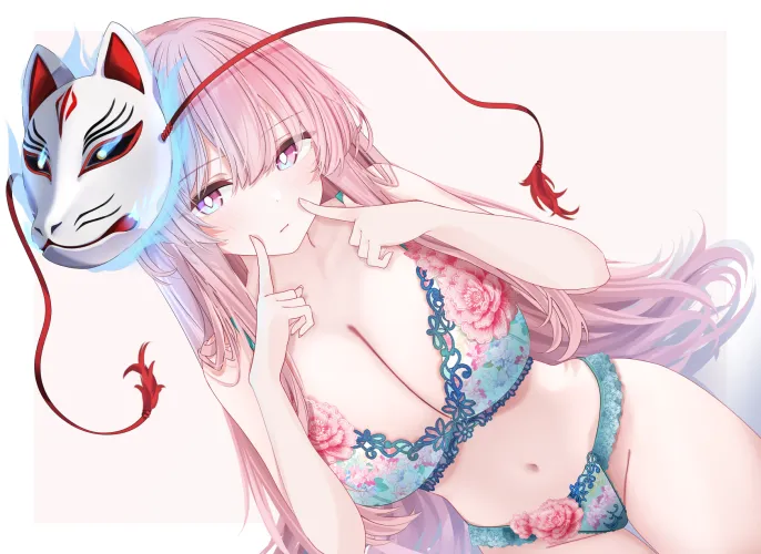 Cute lingerie Kokoro [Touhou]