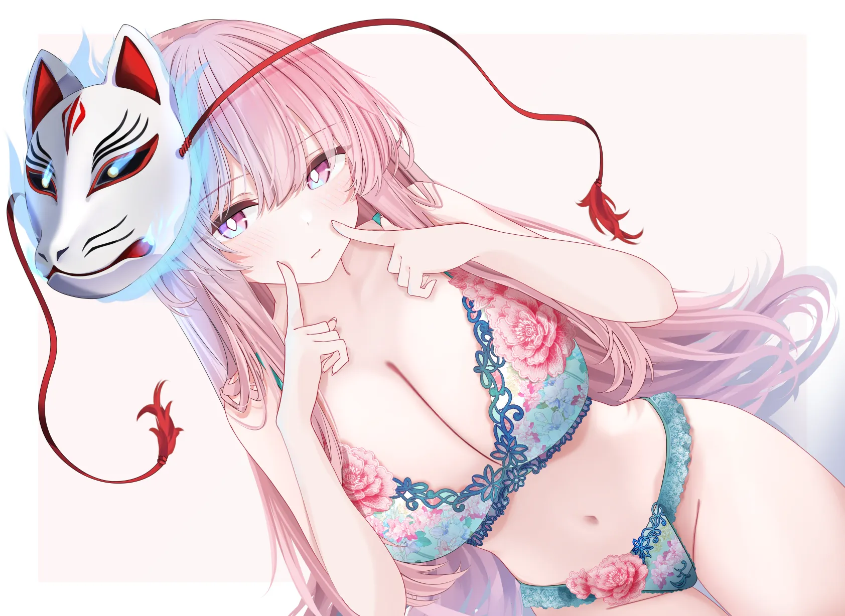 Cute lingerie Kokoro [Touhou]