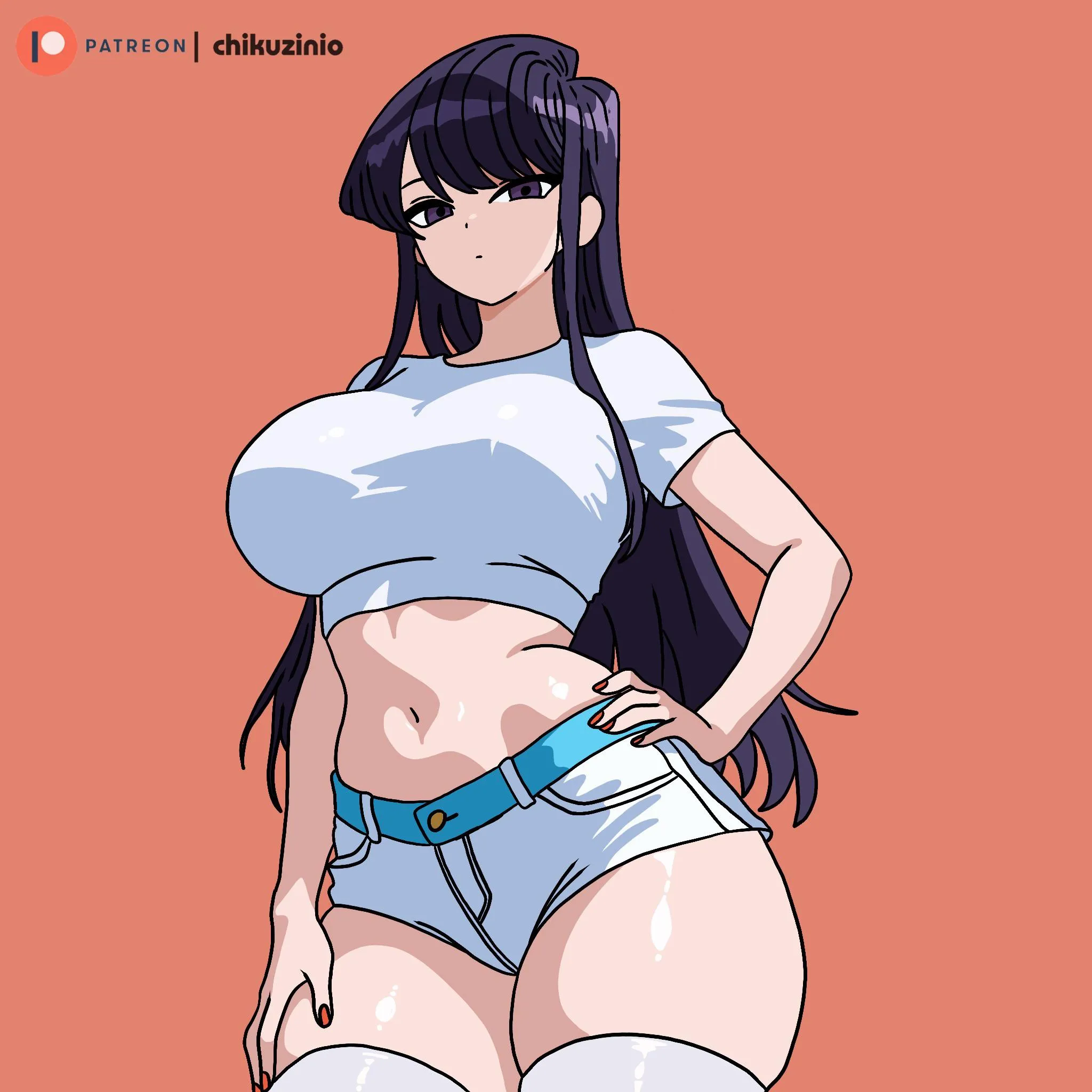 If Komi had confidence ( by Chikuzinio )