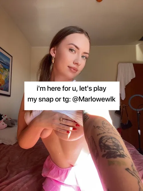 my hips move without thought, Marlowewlk