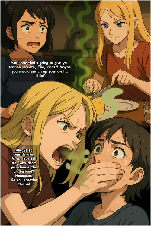 The cheese [Bad breath]