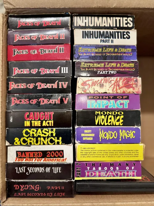 Picked these tapes up today