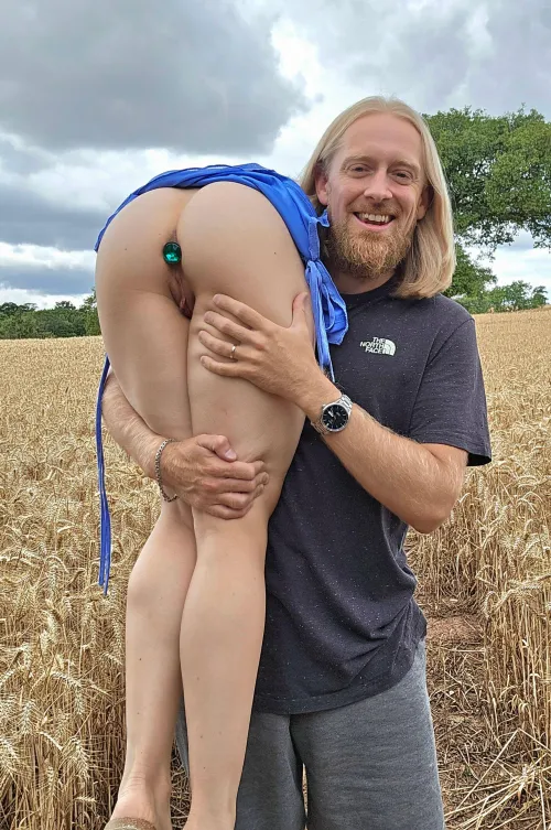 Look what I found out in the fields 🤪