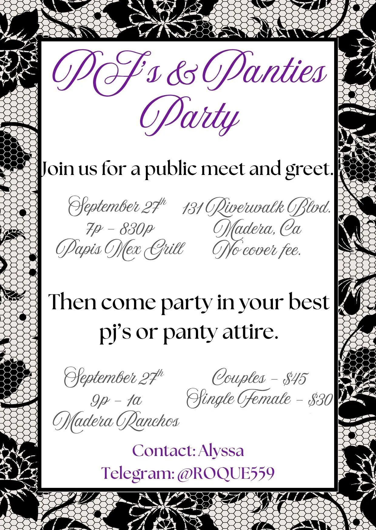 [Seeking] Madera Party UPDATED