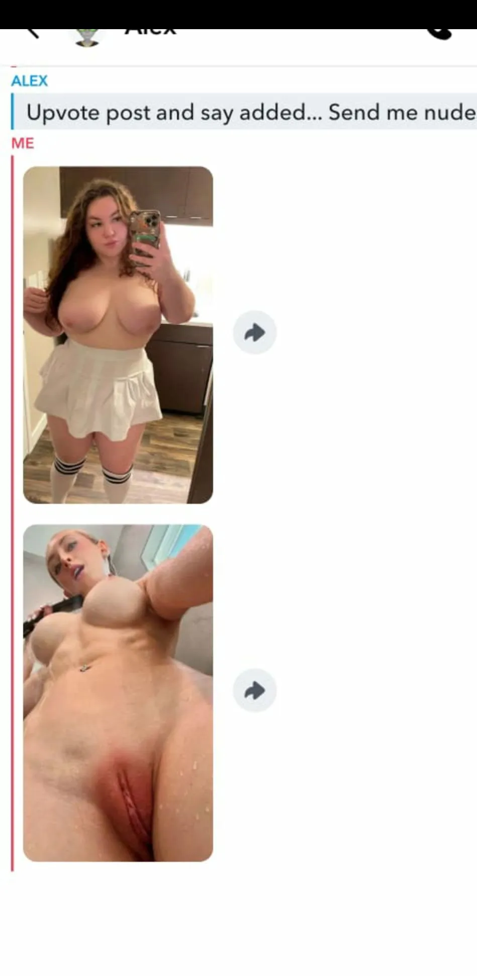 Deleting 6 hours🍑 I'll send nudes, ( I'm not a seller)🤤Just upvote and view my comment🔥