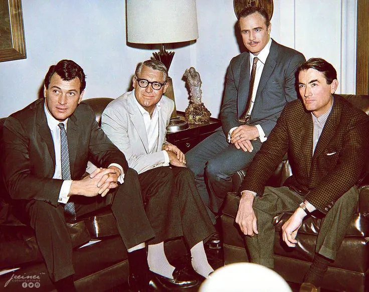 Want: Rock Hudson - Cary Grant - Marlon Brando - Gregory Peck. And which one you would want and why?