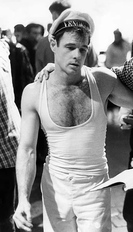 Brad Davis, US actor, in Querelle