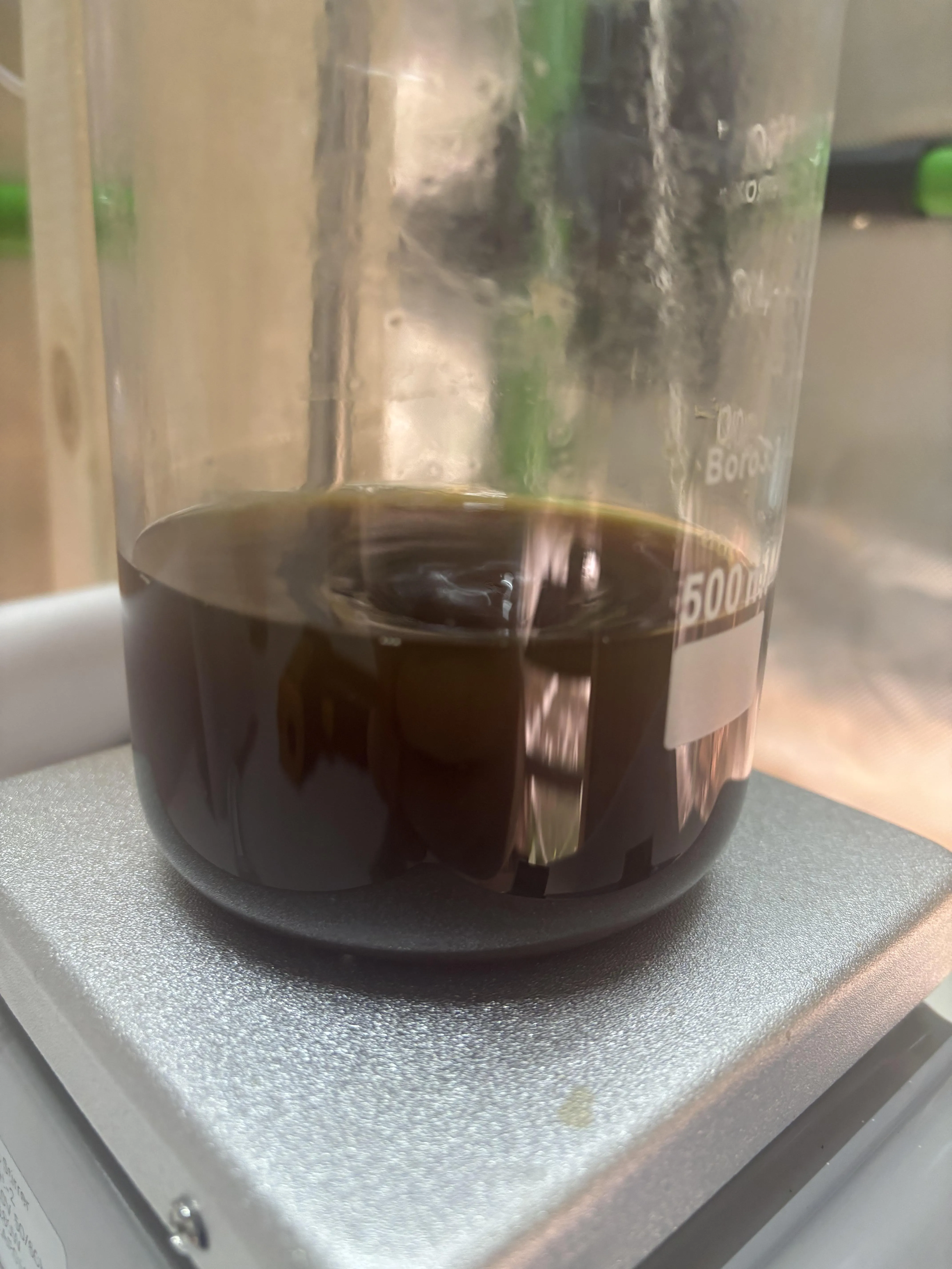 Calcium morphenate failure