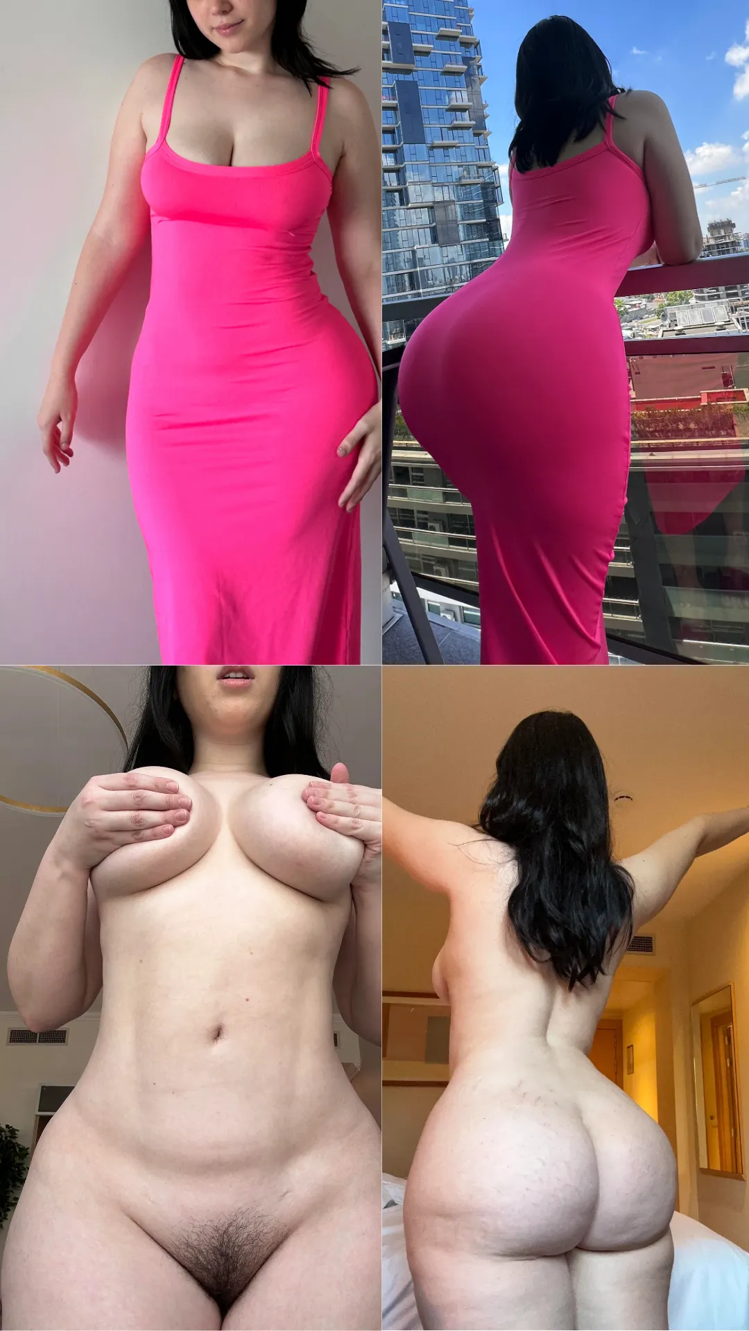 confident with or without clothes