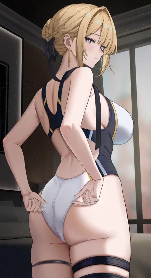 Evelyn in swimsuit (gaitoou)