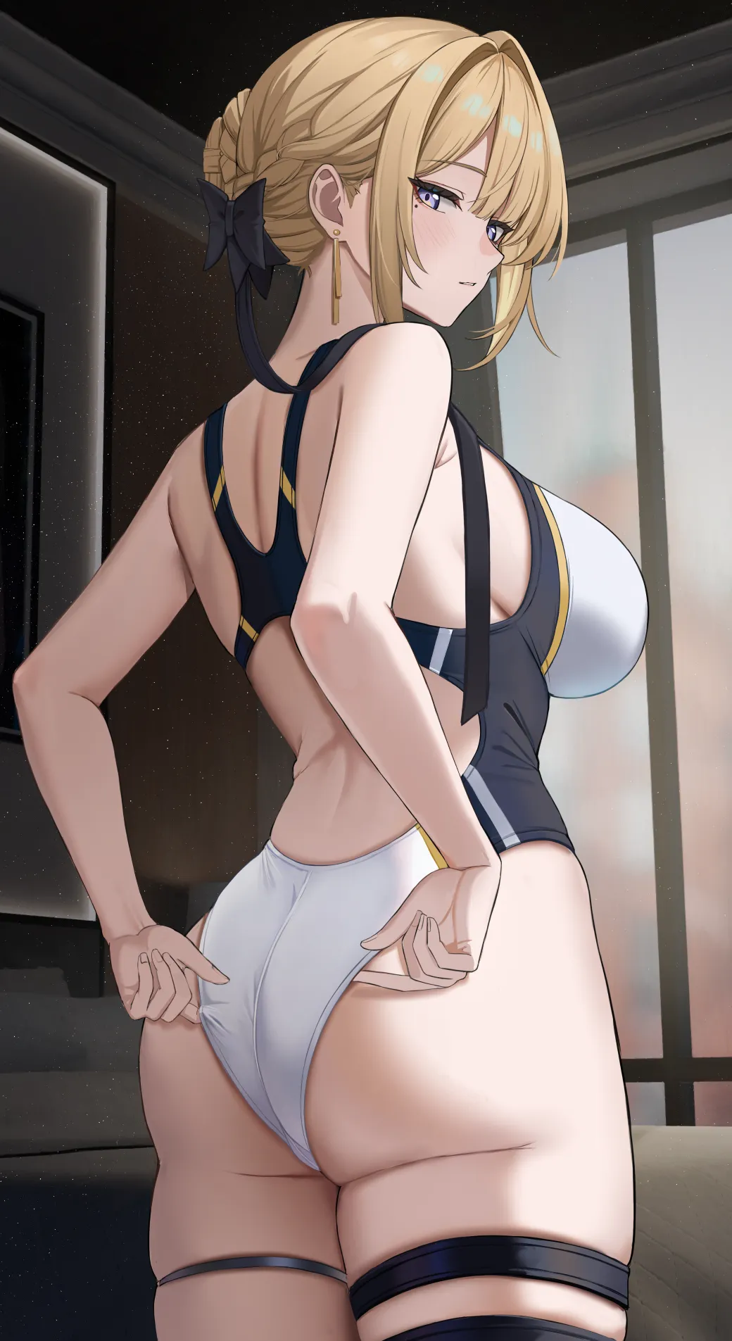 Evelyn in swimsuit (gaitoou)