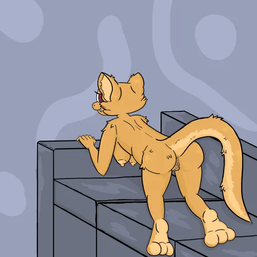 laying on the couch (me)