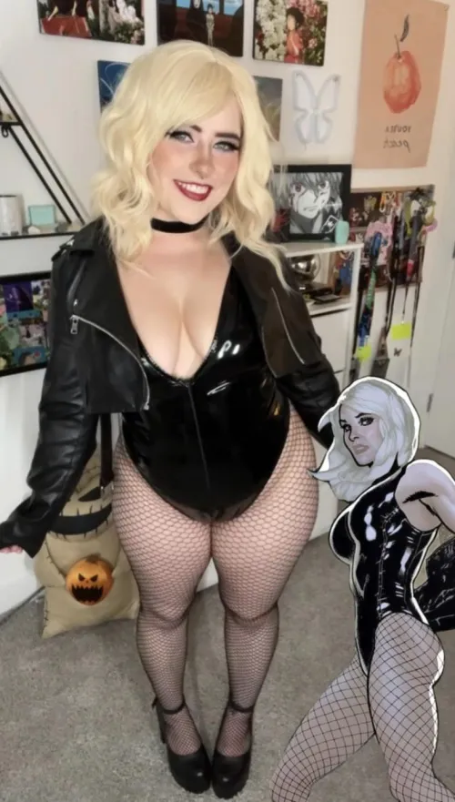 My black canary cosplay