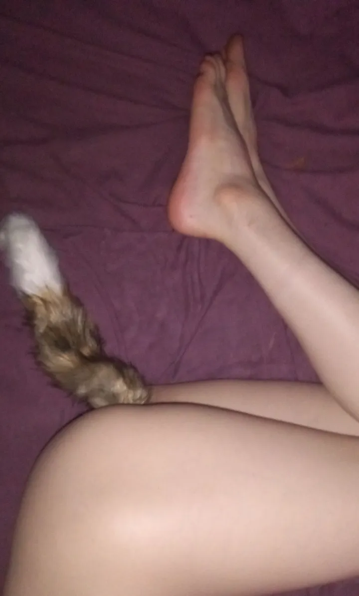 My first (surprisingly short) tailplug! Why did no one tell me it would feel this good!?