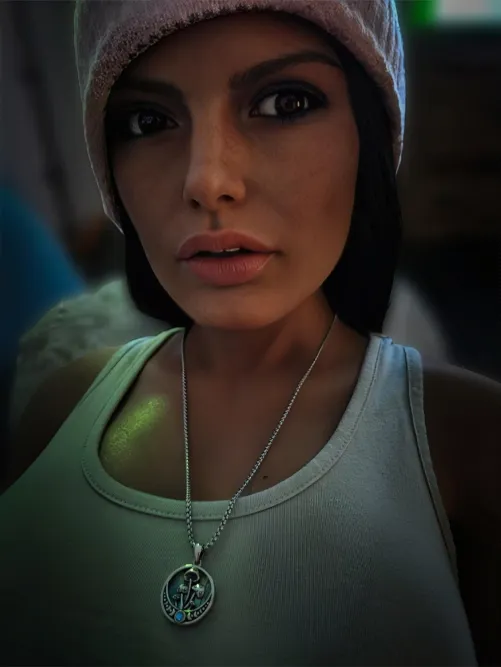 My hippie chick, relaxing and spreading good vibes