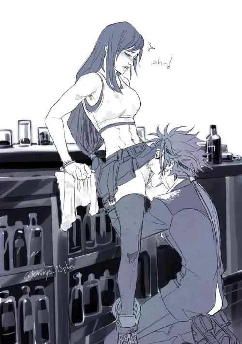 Reno orders his usual from Seventh Heaven (toherrys_18plus)