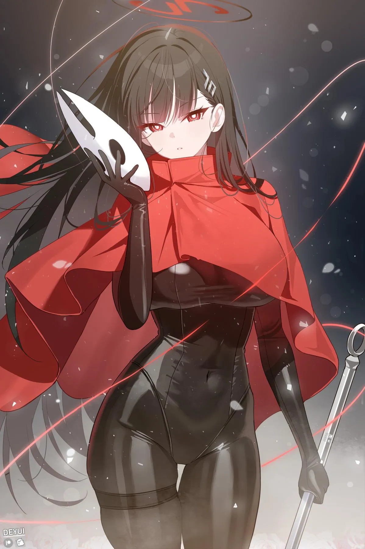 Rio as Hornet from Hollow Knight (Deyui) [Blue Archive]