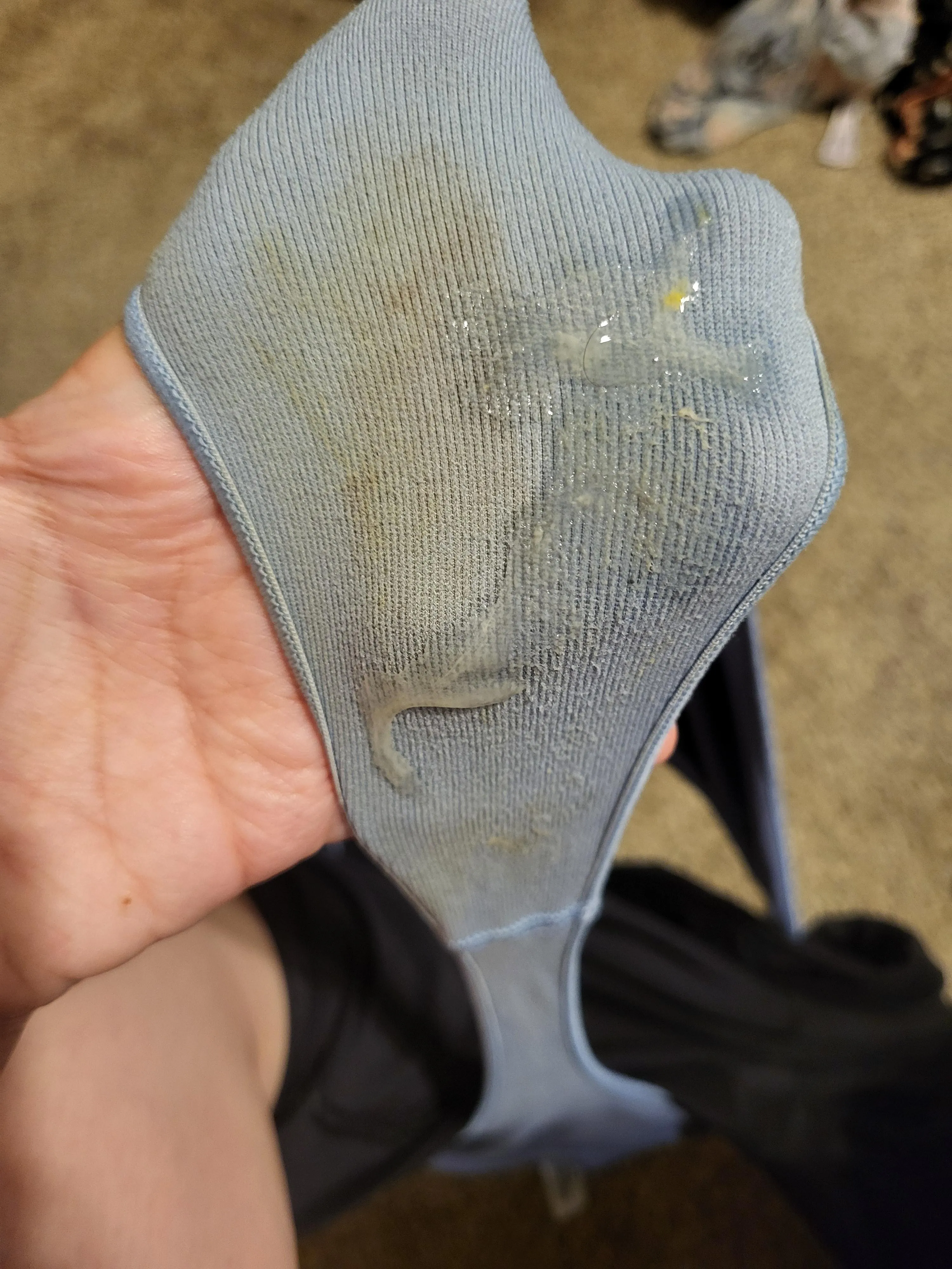 Wet and ready already for the day