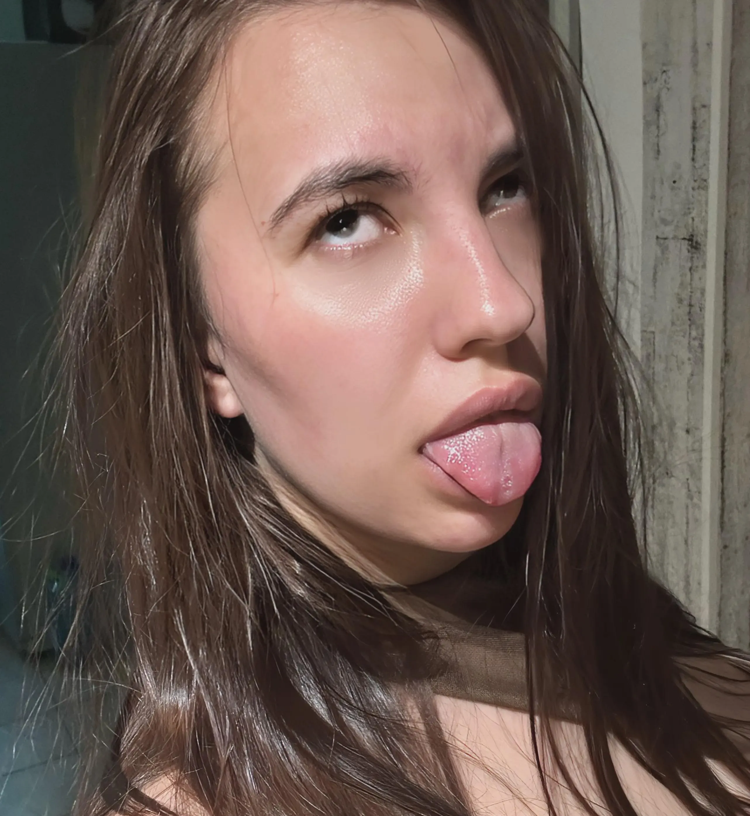would you cum on my ahegao face
