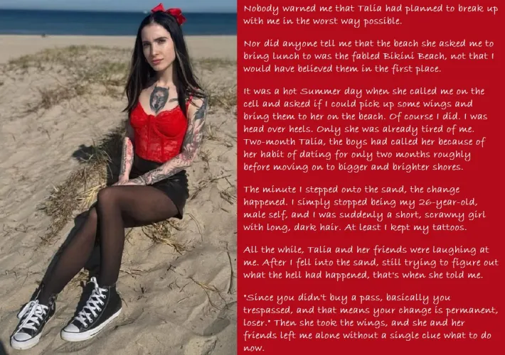 New Caption! Nobody Told Me It Was Bikini Beach