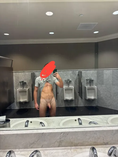 Exposed in the University Toilets