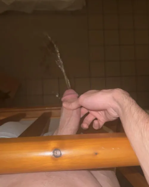 I was so desperate that I didn’t go down…